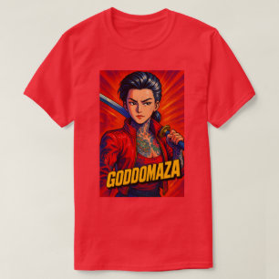 GODDOMAZA HAD EEN BIKER T-SHIRT