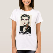 GODDOMAZA OOST 1985 WIT T-SHIRT DRAAK NEK TAT (Voorkant)