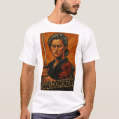 GODDOMAZA SAMURAI FILM POSTER 3 T-SHIRT (Voorkant)