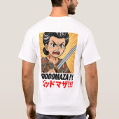 GODDOMAZA!! T-SHIRT (Achterkant)