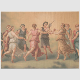 Goden Dansen in de Wolken met Godinnen Tissuepapier