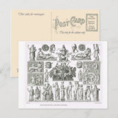 Goden en mythische wezens briefkaart (Voorkant / Achterkant)