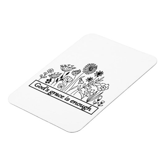 Goden genade is genoeg magneet (Linkerzijde)