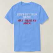 Goden hebben je achterzijde... als ik een amen Pre T-shirt (Design voorkant)