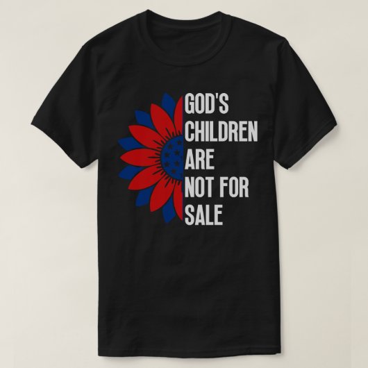 Goden Kinderen zijn niet te koop 5 T-shirt (Design voorkant)