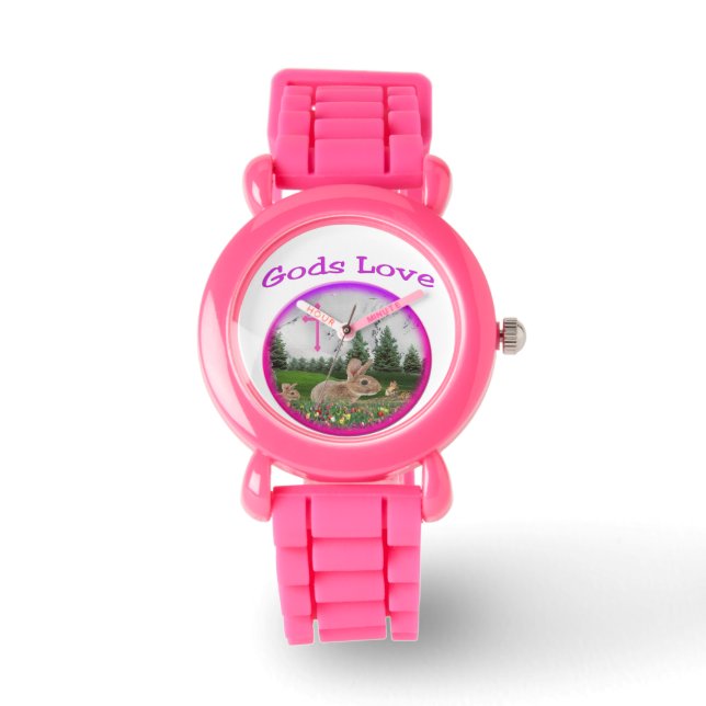 Goden Liefde Horloge (Voorkant)