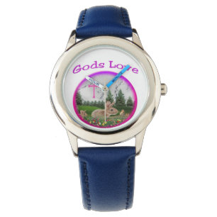 Goden Liefde Horloge