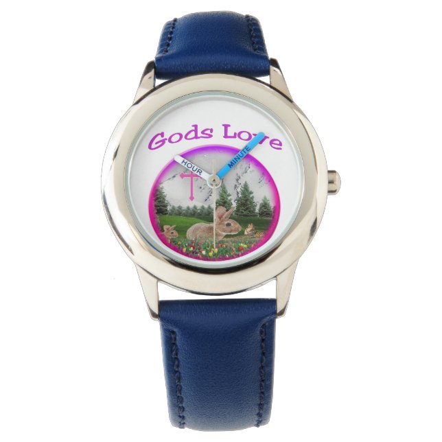 Goden Liefde Horloge (Voorkant)