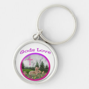 Goden Liefde Sleutelhanger