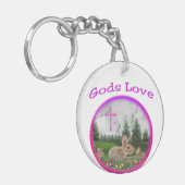 Goden Liefde Sleutelhanger (Voorkant Links)