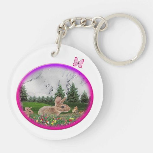 Goden Liefde Sleutelhanger (Achterkant)