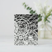 Goden raken het zwarte water briefkaart (Staand voorkant)