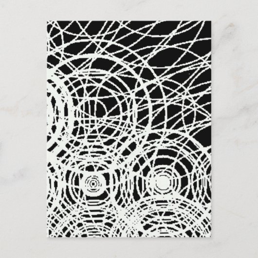 Goden raken het zwarte water briefkaart (Voorkant)