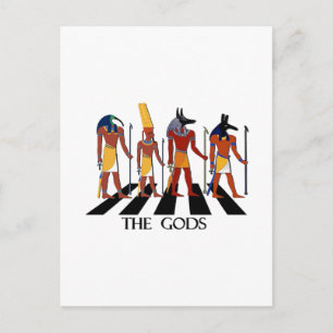 Goden van Abbey Road Briefkaart