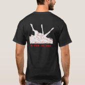 Goden voor games t-shirt (Achterkant)