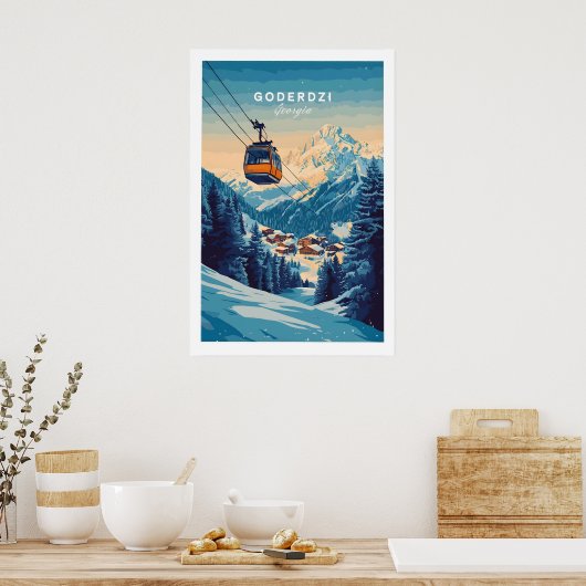 Goderdzi Print Georgië 1 (Keuken)