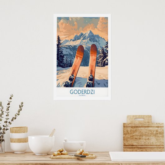 Goderdzi Ski Poster 1 (Keuken)