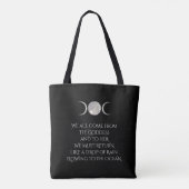 Godess Canvas tas (Achterkant)