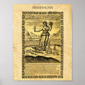 GODESS PERSEPHONE POSTER (Voorkant)