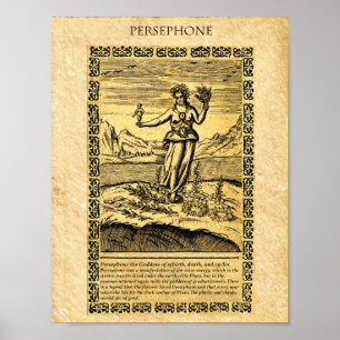 GODESS PERSEPHONE POSTER