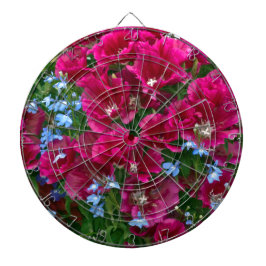 Godetia en Lobelia Gifts Dartbord