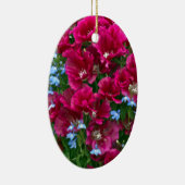 Godetia en Lobelia Gifts Keramisch Ornament (Rechts)
