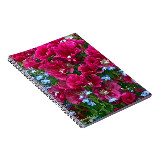 Godetia en Lobelia Gifts Notitieboek (Rechterzijde)