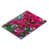 Godetia en Lobelia Gifts Notitieboek (Linkerzijde)