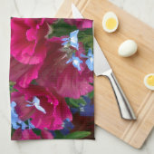 Godetia en Lobelia handdoek (Quarter Fold)