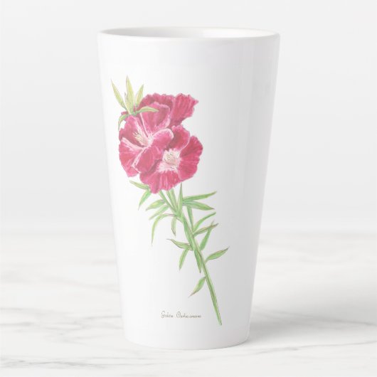 Godetia koffiemok latte mok (Voorkant)