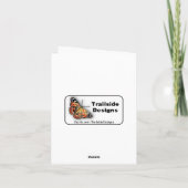 Godetia Note Kaart (Achterkant)