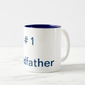 Godfather, #, 1 tweekleurige koffiemok (Voorkant rechts)