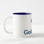 Godfather, #, 1 tweekleurige koffiemok (Links)