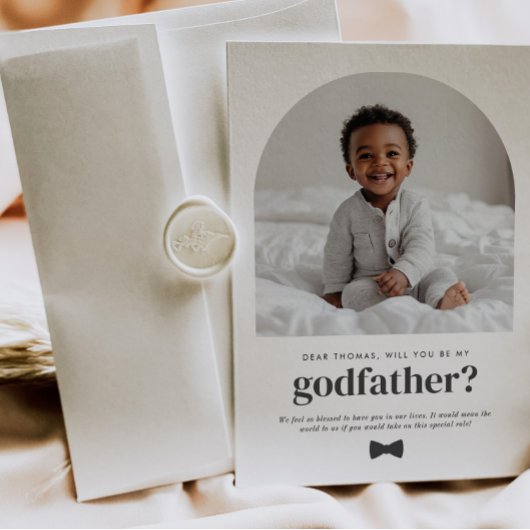 Godfather Arched Photo Proposal Kaart
