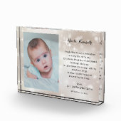 Godfather Baptism Poem op sterren Fotoblokken (Rechts)