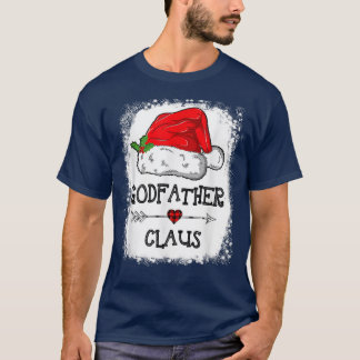 Godfather Claus Kerstlicht Pajama Family Matc T-shirt