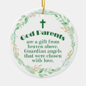 Godfather: een geschenk uit de hemel keramisch ornament (Voorkant)