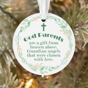 Godfather: een geschenk uit de hemel ornament