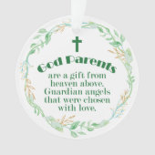 Godfather: een geschenk uit de hemel ornament (voorkant)