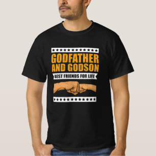 Godfather en Godson beste vrienden voor het leven  T-shirt
