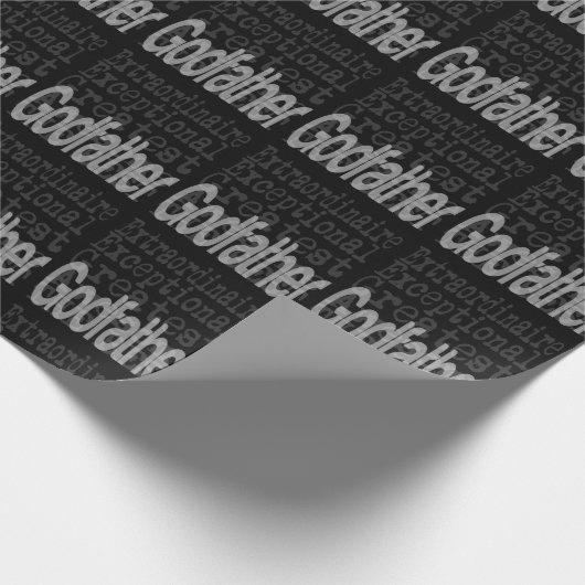 Godfather Extraordinaire Cadeaupapier (Hoek)