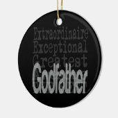 Godfather Extraordinaire Keramisch Ornament (Links)