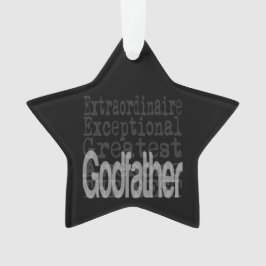 Godfather Extraordinaire Ornament