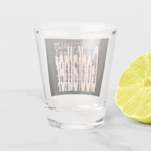 Godfather Extraordinaire Shot Glas (Achterkant)