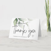 Godfather Gift Bedankt voor het zijn van mijn peet Kaart (Voorkant)