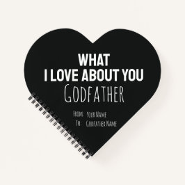 Godfather Gifts Cute Unique Cool Modern Trendy Notitieboek