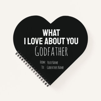 Godfather Gifts Cute Unique Cool Modern Trendy Notitieboek