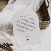 Godfather Handwritten Proposal Photo Arch  Kaart