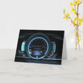 Godfather Happy Vaderdag Kaart (Gele Bloem)