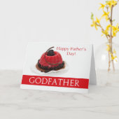 Godfather Happy Vaderdag Kaart (Gele Bloem)